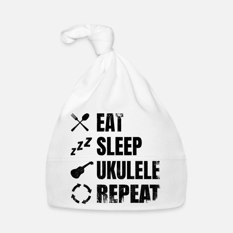Ukulélé Amour Bonnet bio Bébé