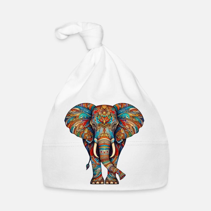 Elefant Baby Bio-Mütze