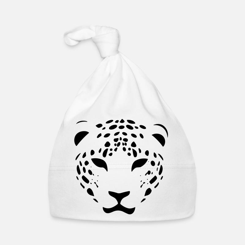 Leopard Baby Bio-Mütze