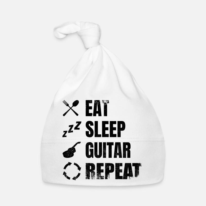 Routine quotidienne du guitariste Bonnet bio Bébé