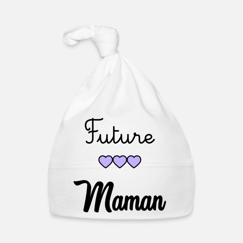 FUTURE MAMAN Bonnet bio Bébé