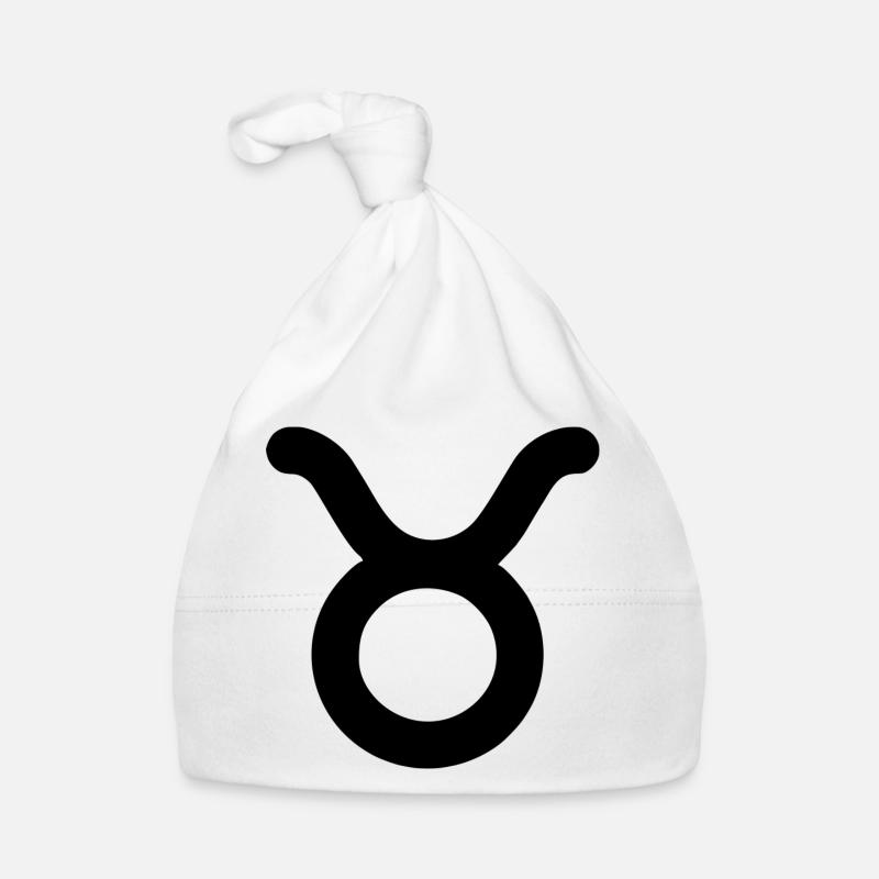 Sternzeichen Stier Baby Bio-Mütze