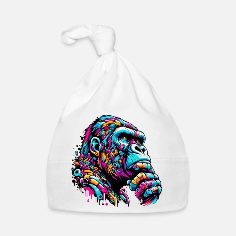 Gorille Bonnet bio Bébé