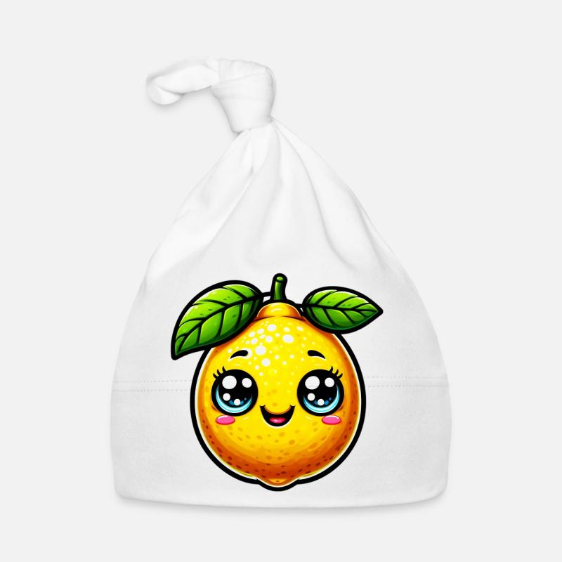 Citron Citrons Bonnet bio Bébé