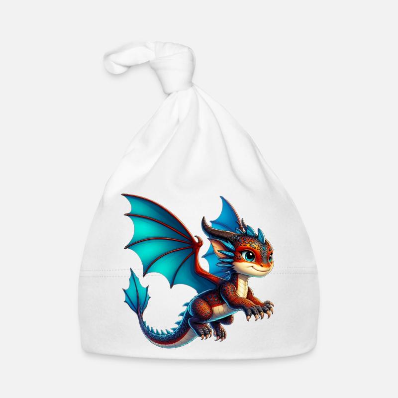 Drache Baby Bio-Mütze
