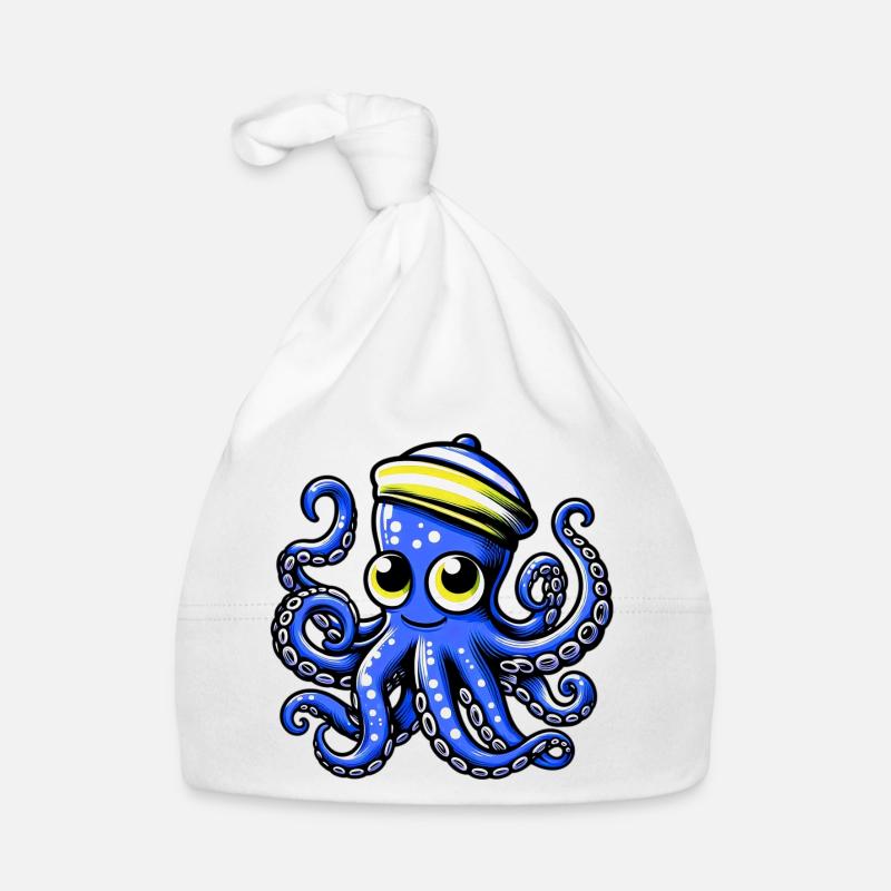 Pieuvre Bonnet bio Bébé