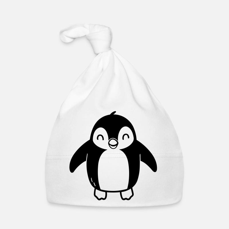 Pinguin Baby Bio-Mütze