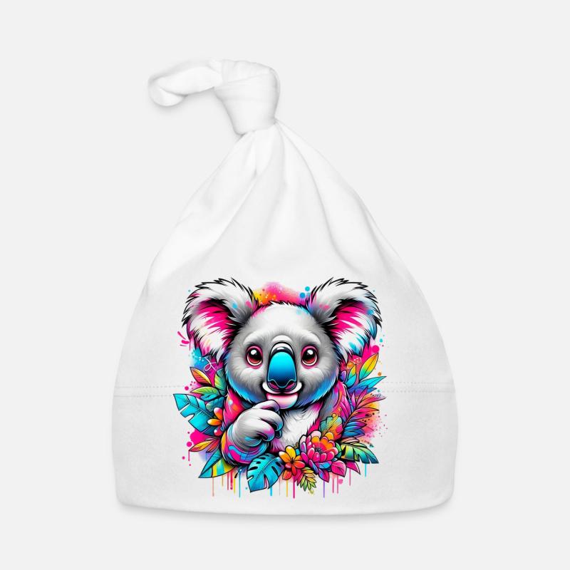 Koala Organic Baby Cap