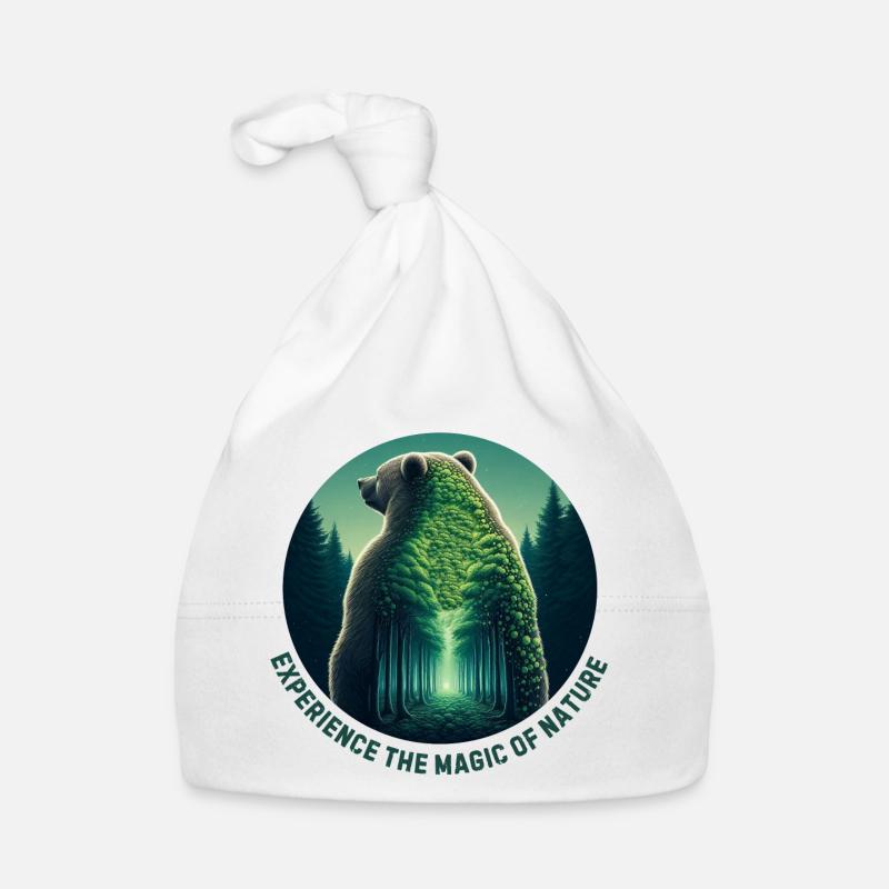 Bär Baby Bio-Mütze