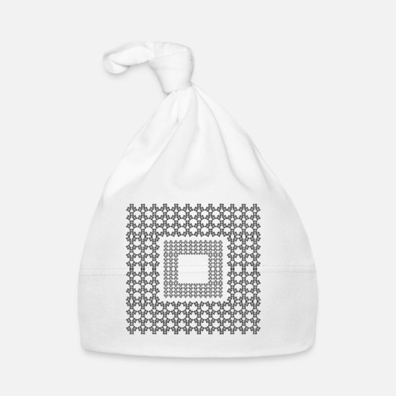 Décor carré Bonnet bio Bébé