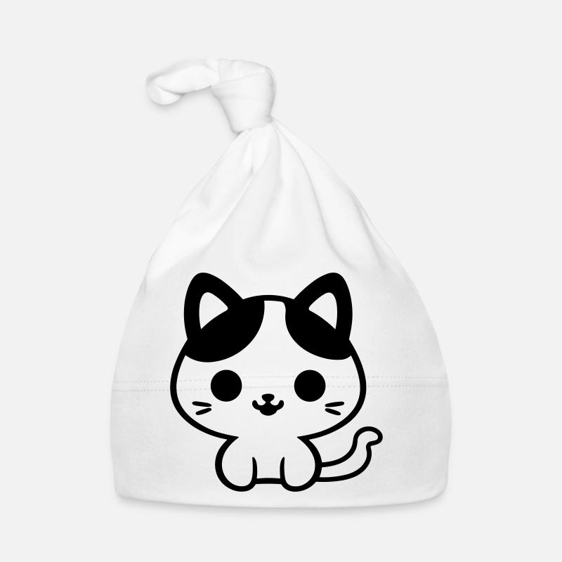 cat Organic Baby Cap