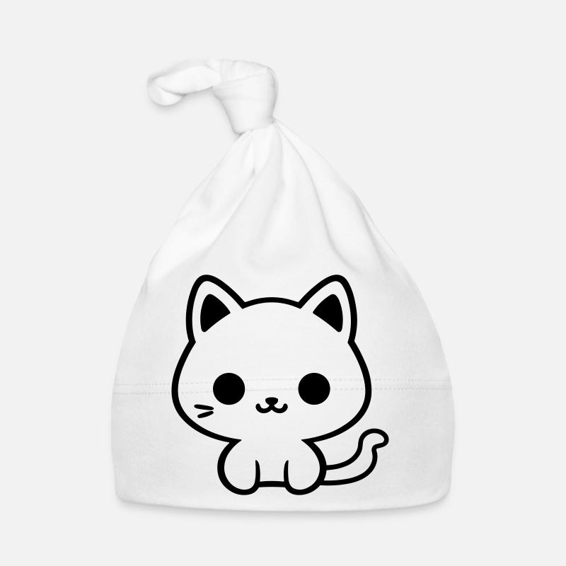 cat Organic Baby Cap