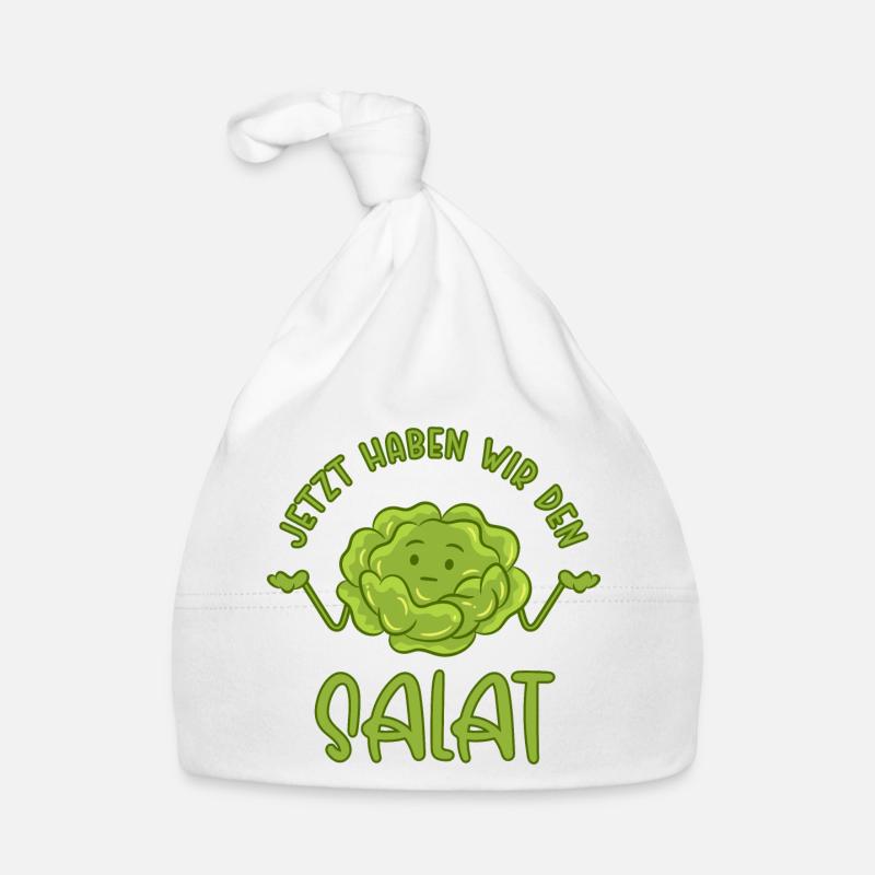 Now we have the salad Organic Baby Cap