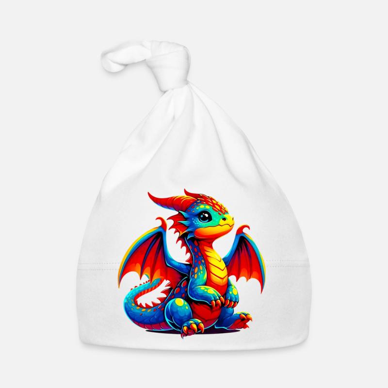 Dragon Organic Baby Cap