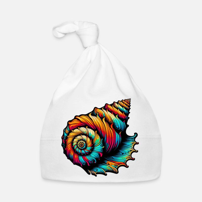 Shell Organic Baby Cap