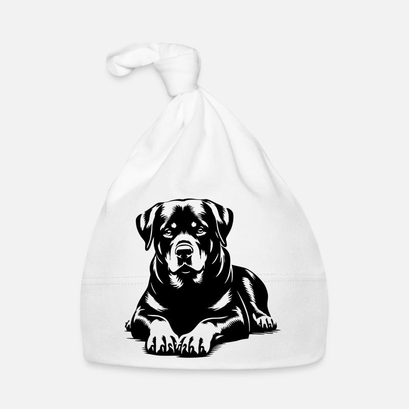 Rottweiler Baby Bio-Mütze