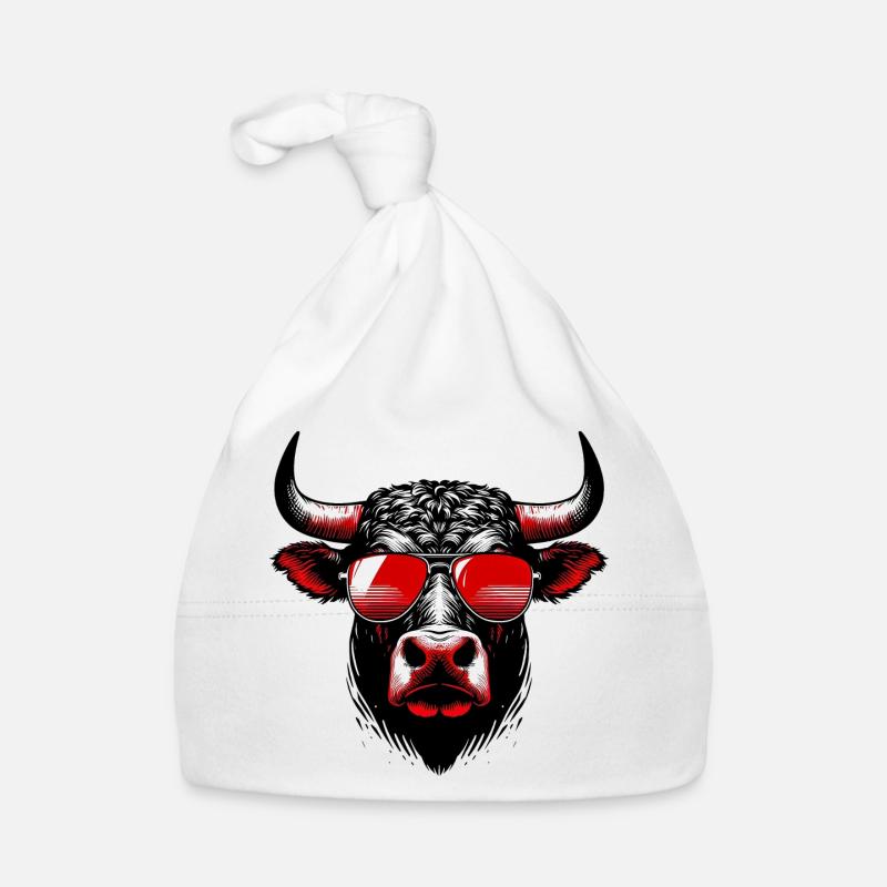 Stier Baby Bio-Mütze