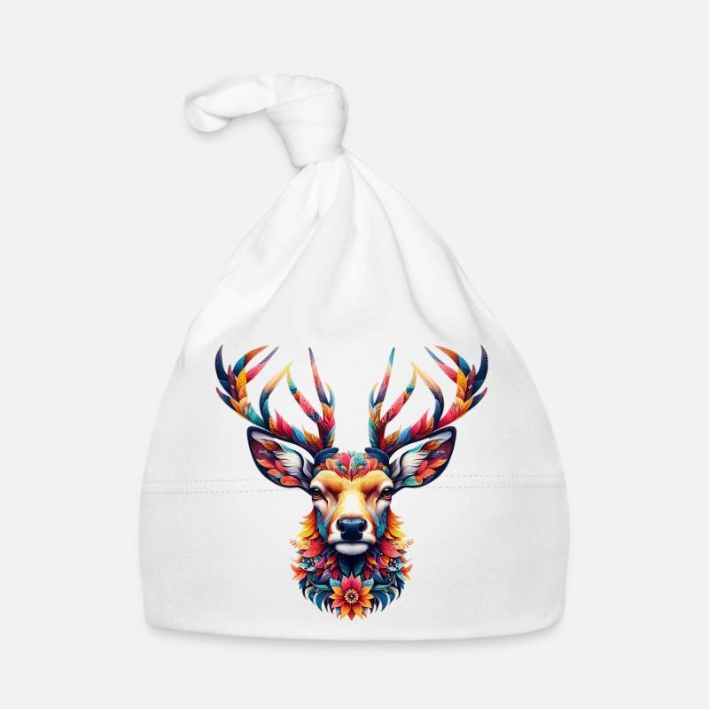 Hirsch Baby Bio-Mütze
