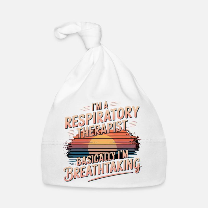 Respiratory Therapist I'm Breathtaking 9 Baby Bio-Mütze