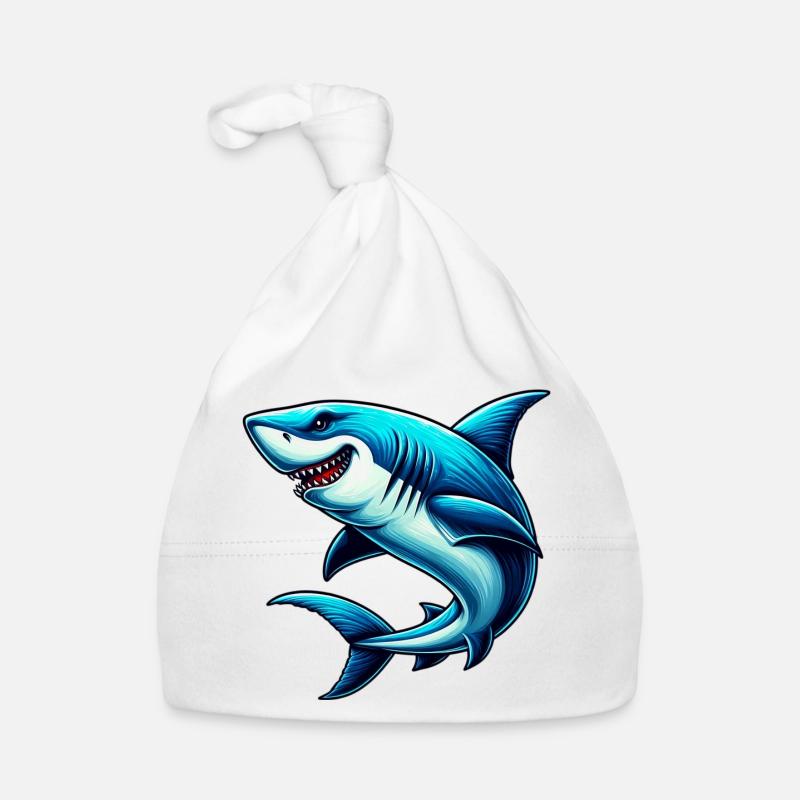 Requin Bonnet bio Bébé