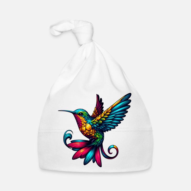 Hummingbird Organic Baby Cap