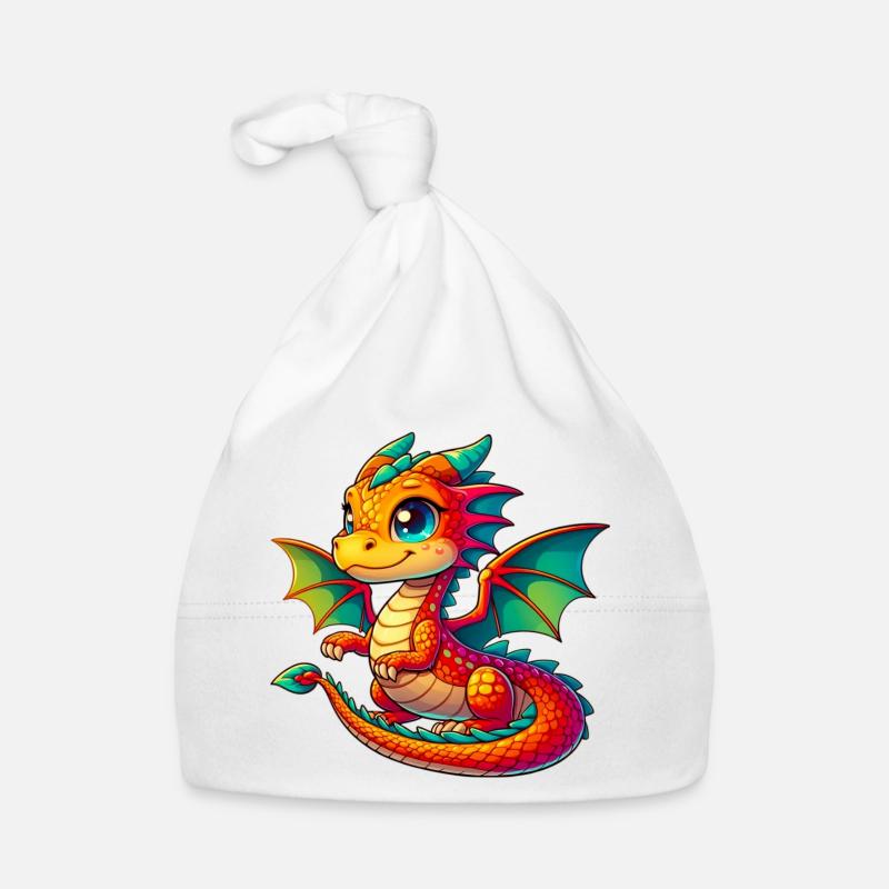 Drache Baby Bio-Mütze