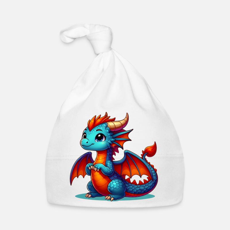Drache Baby Bio-Mütze