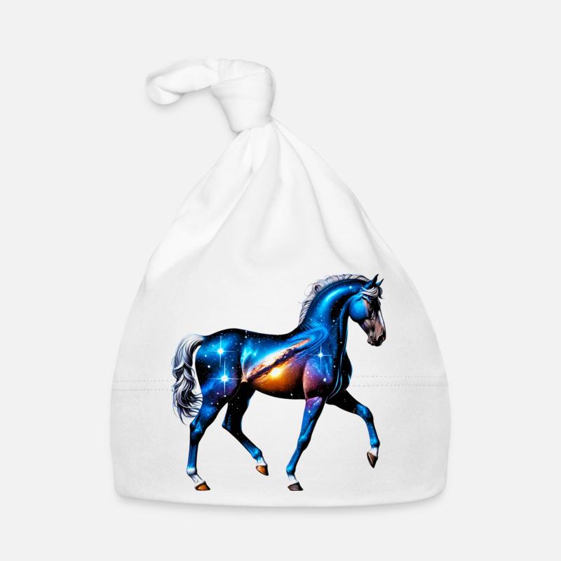 Pferd Baby Bio-Mütze