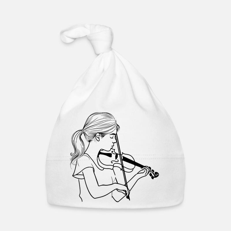 Violinist Organic Baby Cap