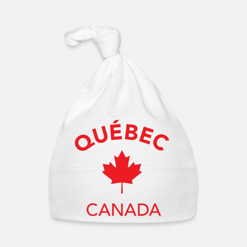 QUEBEC CANADA Baby Bio-Mütze