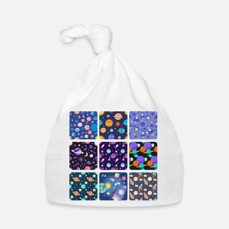Kindliche kosmische Designs Baby Bio-Mütze