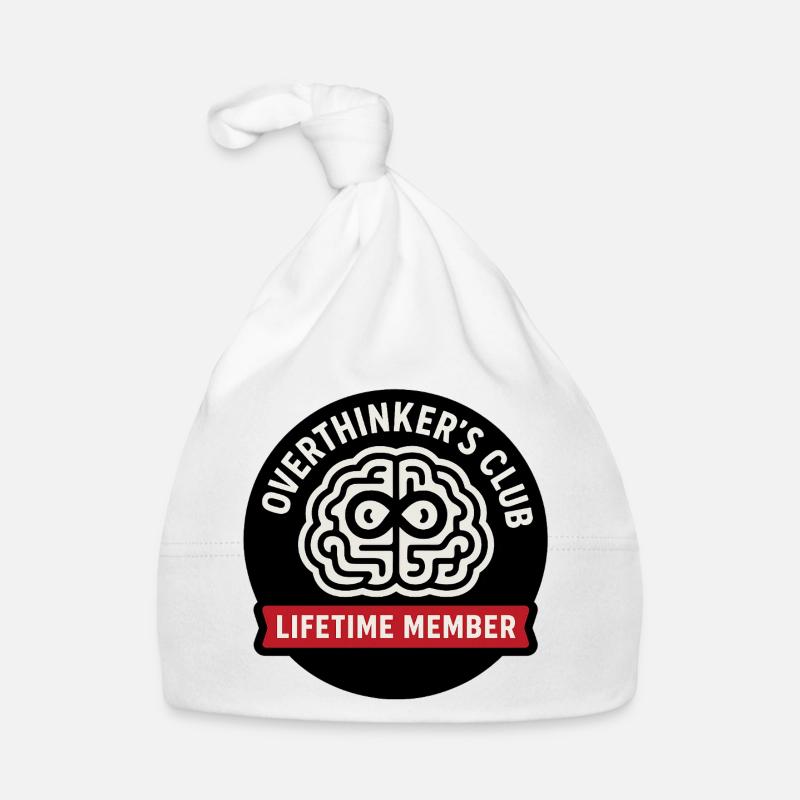 Innovative brain teaser motif for multi-thinkers Organic Baby Cap