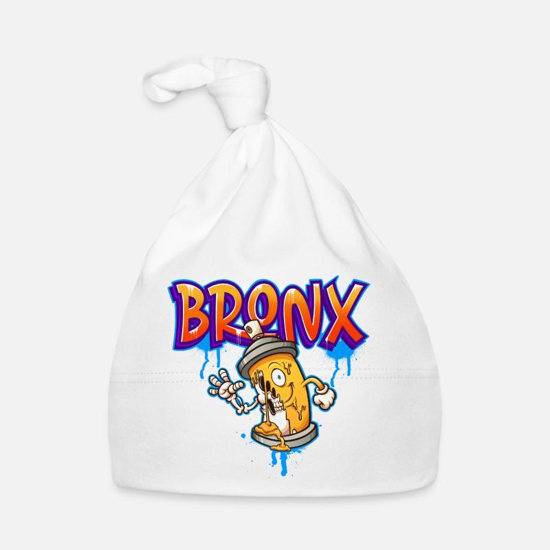 Graffitis du Bronx Bonnet bio Bébé