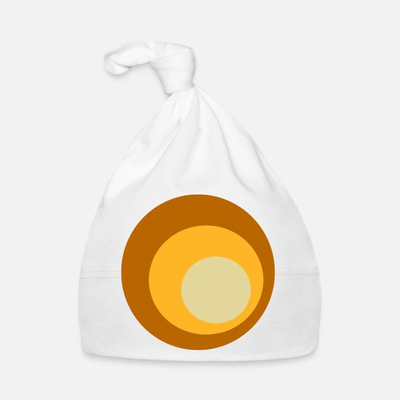 70s pattern Organic Baby Cap