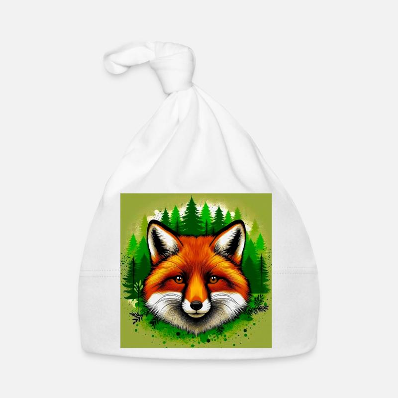 fox Organic Baby Cap
