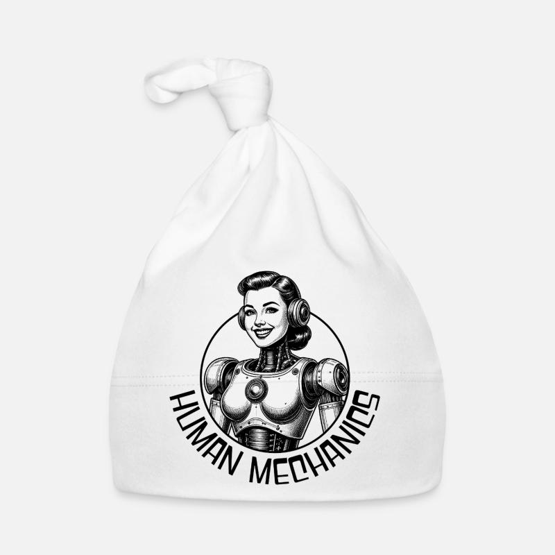 Mechanical Human Organic Baby Cap