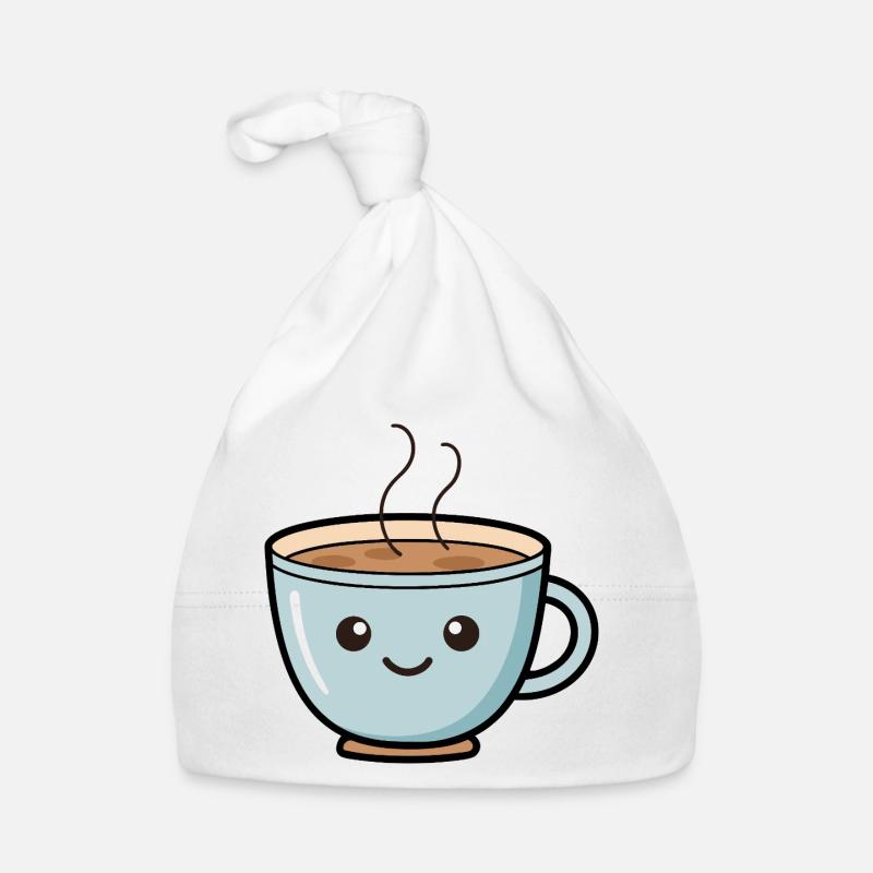 Conception mignonne de tasse à café Kawaii Bonnet bio Bébé