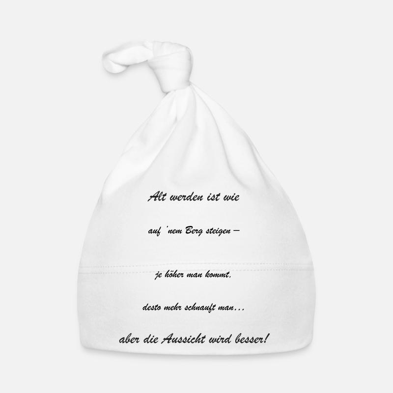 Altwerden: Die Aussicht Wird Besser Baby Bio-Mütze