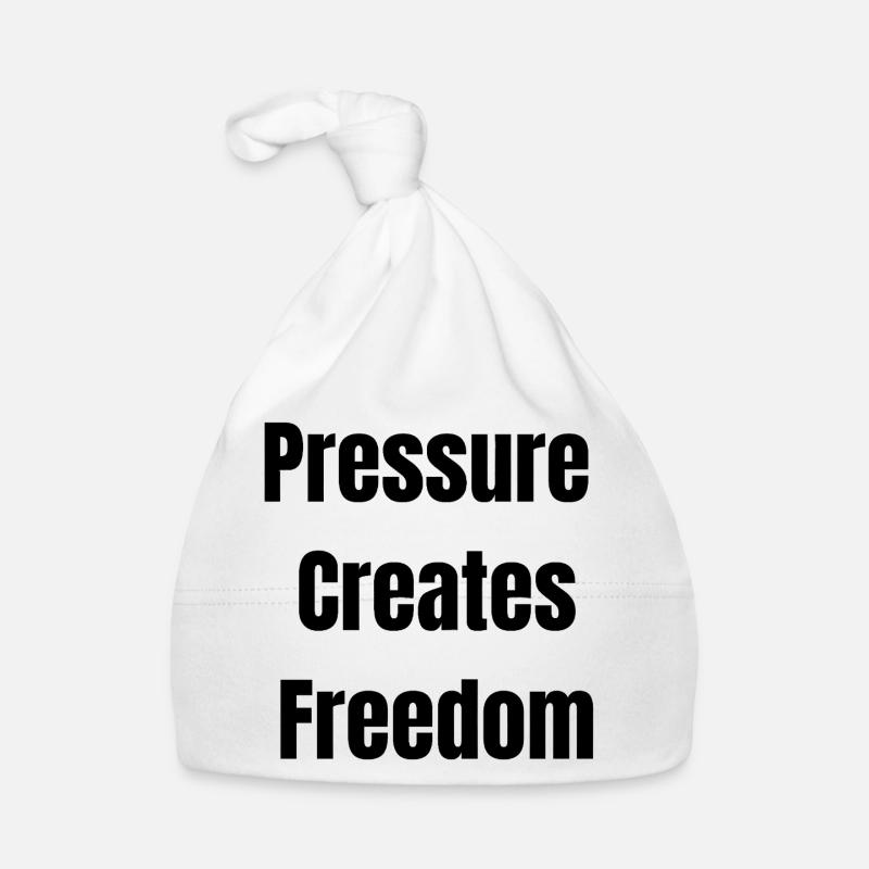 La pression crée la liberté l LateNightGrind Bonnet bio Bébé