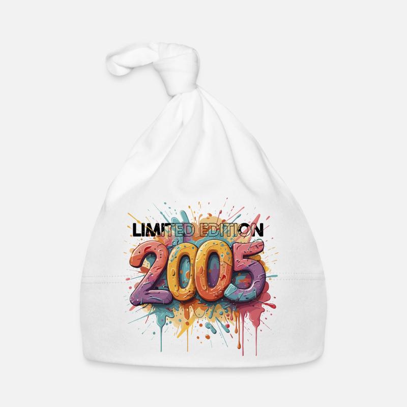 2005 Limitierte Edition Farbexplosion Graffiti Baby Bio-Mütze