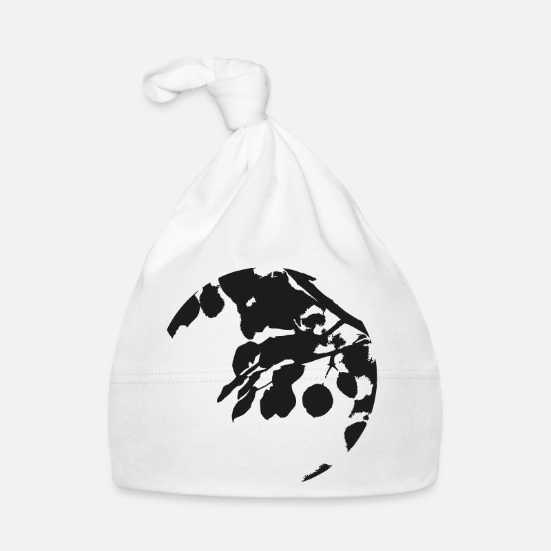 Silhouette circulaire eucalyptus Bonnet bio Bébé