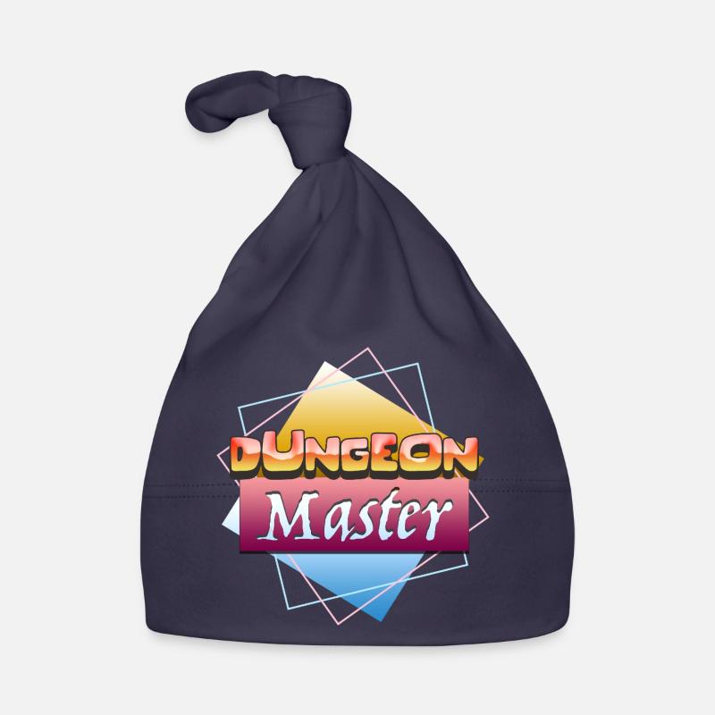 Retro Dungeon Masters Game Design Master Organic Baby Cap
