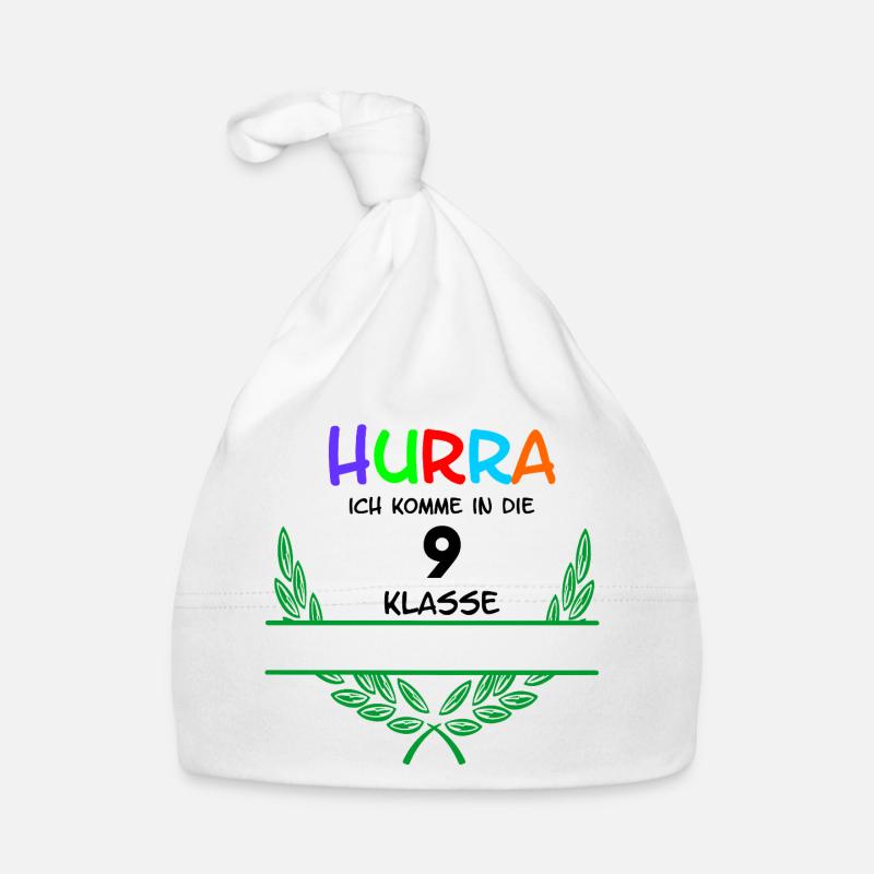 HURRA ich komme in die 9. Class – Namespace Organic Baby Cap