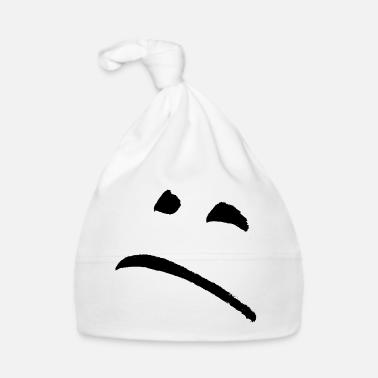 Triste Cappellino ecologico per neonato