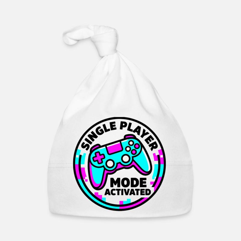 Mode solo Gamer activé Bonnet bio Bébé