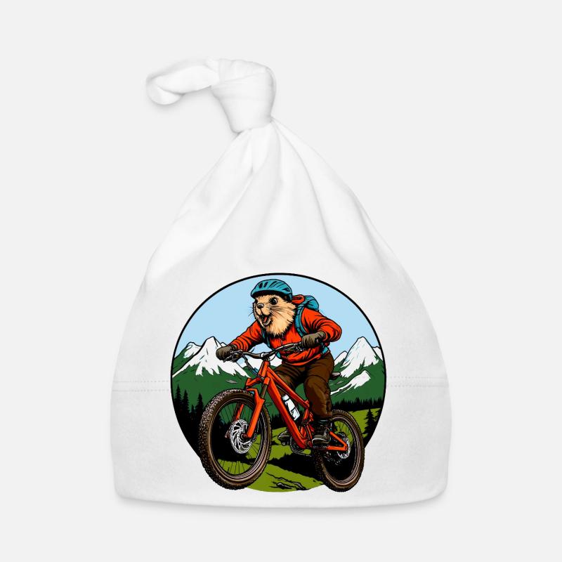 Marmots Biker / Freeride Biking Organic Baby Cap