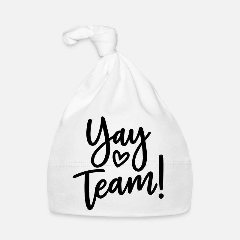 Yay team Baby Bio-Mütze