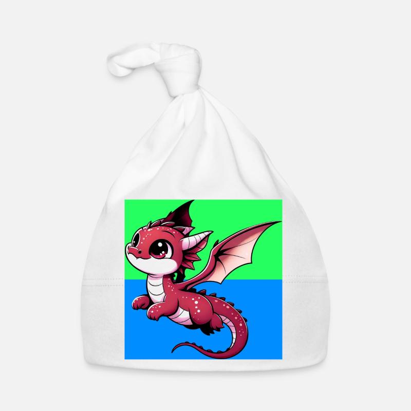 Drache Baby Bio-Mütze