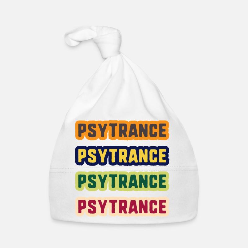 Psytrance Color Stack Organic Baby Cap