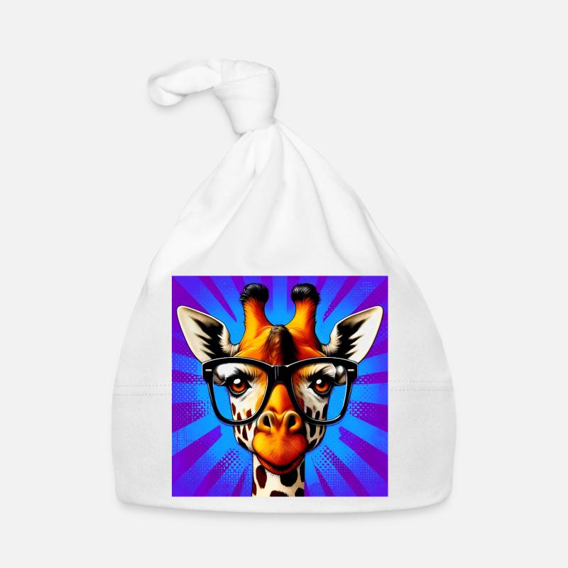 giraffe Organic Baby Cap